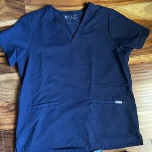 Figs scrubs navy blue Size L top/bottom